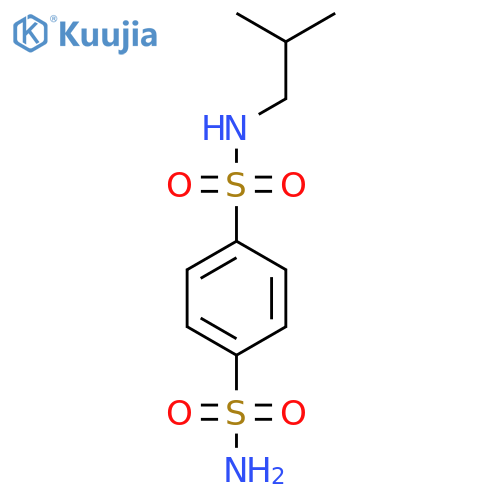 N1-(2-methylpropyl)benzene-1,4-disulfonamide structure