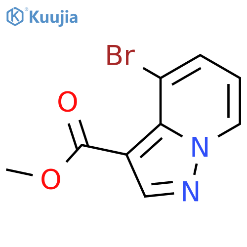 Methyl 4-bromopyrazolo[1,5-a]pyridine-3-carboxylate structure