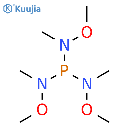 N,N',N''-phosphinetriyltris(N,O-dimethylhydroxylamine) structure
