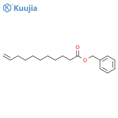 Benzyl undec-10-enoate structure
