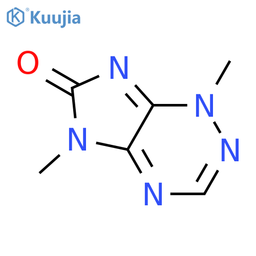 1,5-dimethylimidazo[4,5-e][1,2,4]triazin-6-one structure
