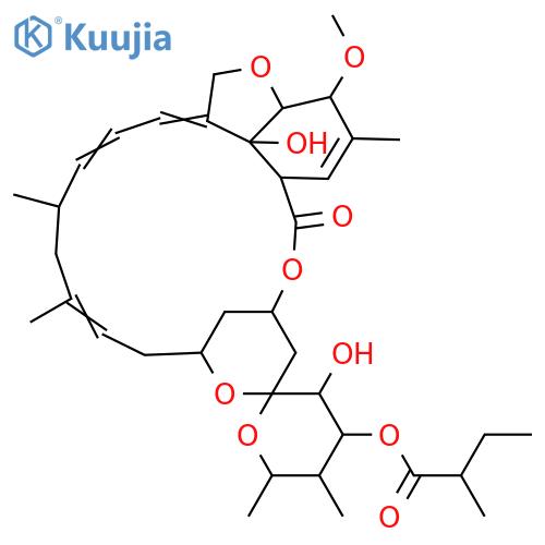 22,23-Dihydroxymilbemycin α1; O5-Me, 23-O-(2-methylbutanoyl) structure