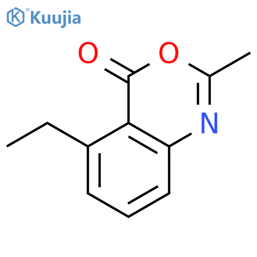 5-ethyl-2-methyl-3,1-benzoxazin-4-one structure