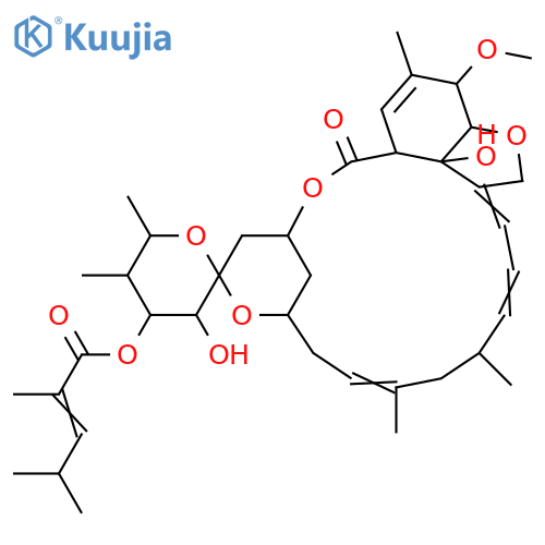 22,23-Dihydroxymilbemycin α1; O5-Me, 23-O-(2,4-dimethyl-2-pentenoyl) structure
