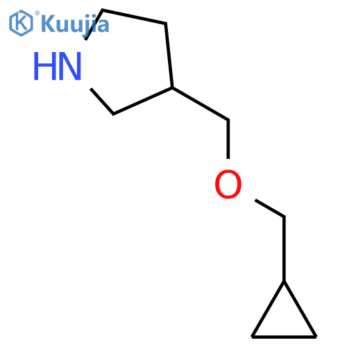 3-(Cyclopropylmethoxymethyl)pyrrolidine structure