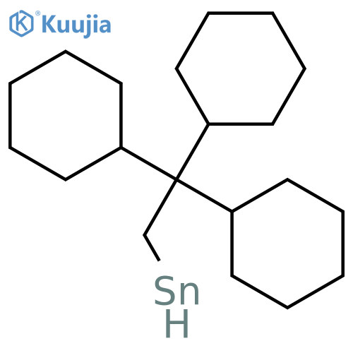 Stannane,tricyclohexylethyl- structure