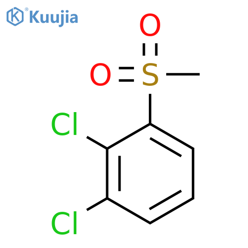 Benzene,1,2-dichloro-3-(methylsulfonyl)- structure