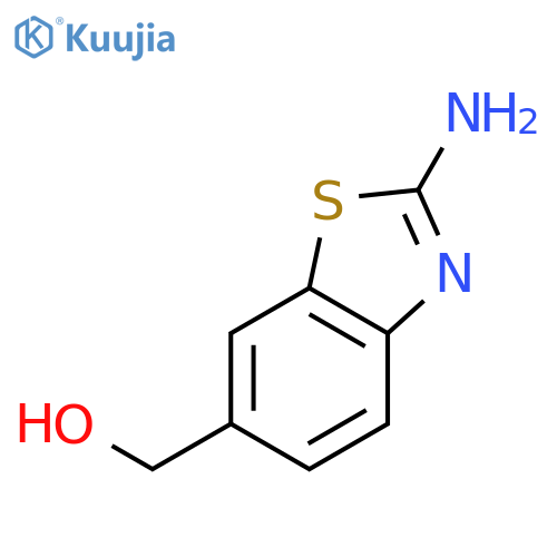 (2-Amino-benzothiazol-6-yl)-methanol structure