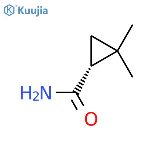 (1R)-2,2-dimethylcyclopropanecarboxamide structure