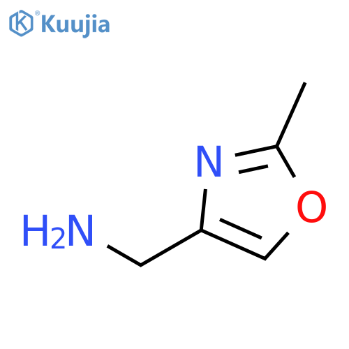(2-methyl-1,3-oxazol-4-yl)methanamine structure