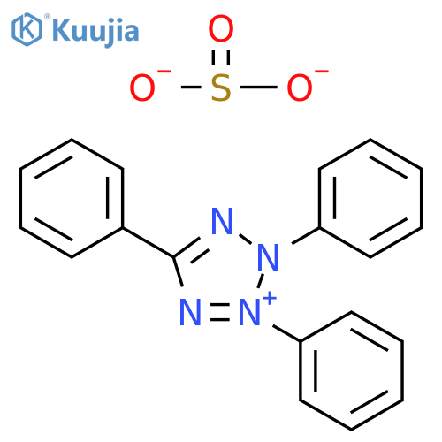 2H-Tetrazolium, 2,3,5-triphenyl-, sulfite (2:1) structure