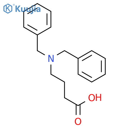 4-(Dibenzylamino)butanoic Acid structure
