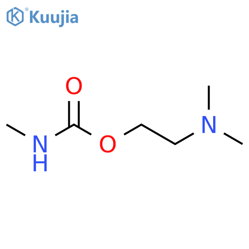 Carbamic acid, methyl-, 2-(dimethylamino)ethyl ester (9CI) structure