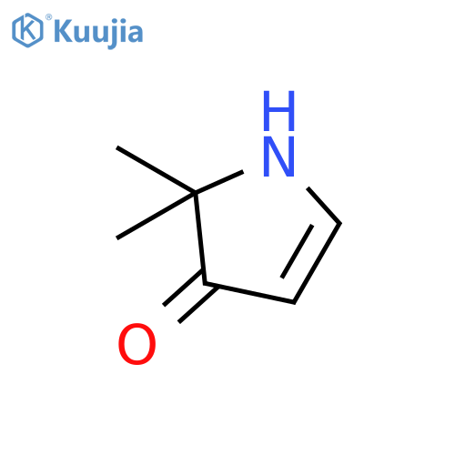 3H-Pyrrol-3-one, 1,2-dihydro-2,2-dimethyl- structure