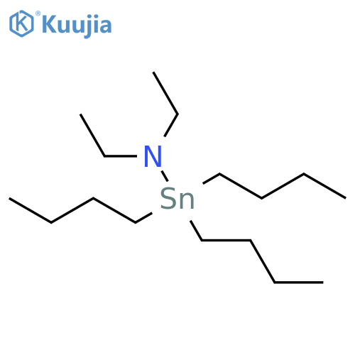 Stannanamine, 1,1,1-tributyl-N,N-diethyl- structure