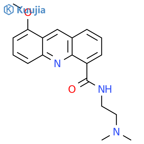 4-Acridinecarboxamide,N-[2-(dimethylamino)ethyl]-8-methoxy- structure