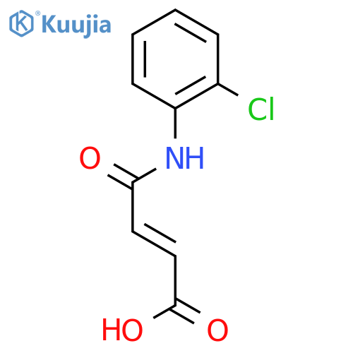 (2E)-4-(2-Chlorophenyl)amino-4-oxobut-2-enoic Acid structure