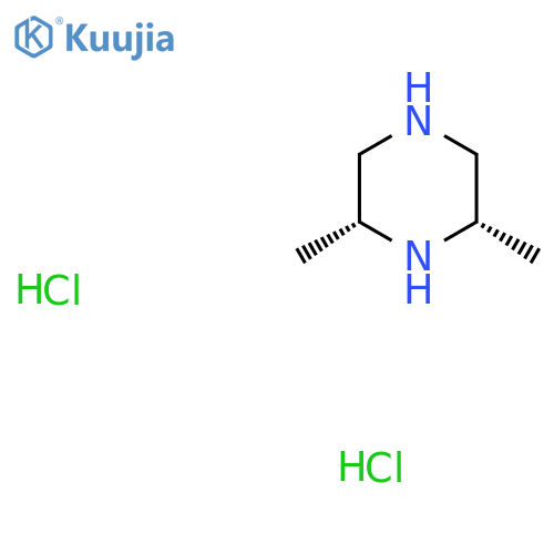 (2R,6S)-2,6-Dimethylpiperazine dihydrochloride structure