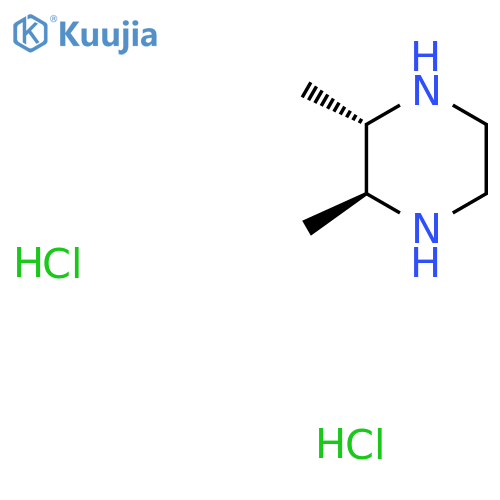 rac-(2S,3S)-2,3-Dimethylpiperazine dihydrochloride structure