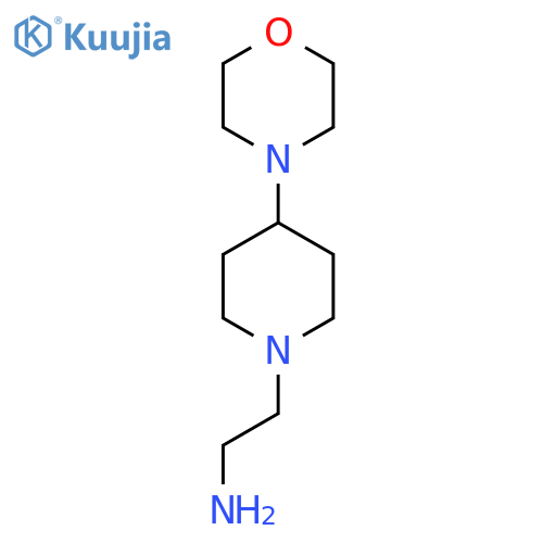 2-(4-Morpholinopiperidin-1-yl)ethan-1-amine structure