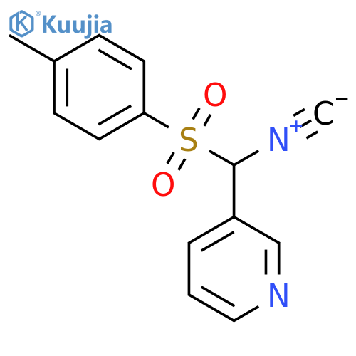 1-Pyridin-3-yl-1-tosylmethyl isocyanide structure