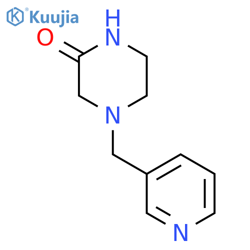 4-[(pyridin-3-yl)methyl]piperazin-2-one structure