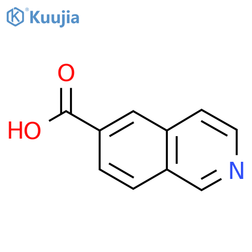 Isoquinoline-6-carboxylic acid structure