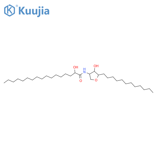 4-Amino-2-dodecyltetrahydro-3-furanol; (2R*,3S*,4S*)-form, N-(2R-Hydroxyheptadecanoyl) structure