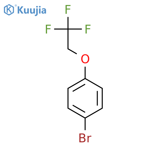 1-Bromo-4-(2,2,2-trifluoroethoxy)benzene structure