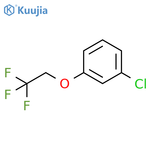 1-Chloro-3-(2,2,2-trifluoroethoxy)benzene structure