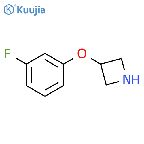 3-(3-Fluorophenoxy)azetidine structure