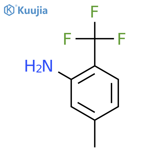 5-Methyl-2-(trifluoromethyl)aniline structure
