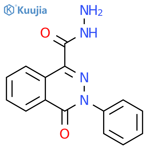 4-oxo-3-phenyl-3,4-dihydrophthalazine-1-carbohydrazide structure