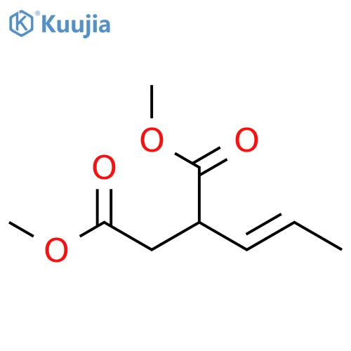 Butanedioic acid, 2-propenyl-, dimethyl ester structure