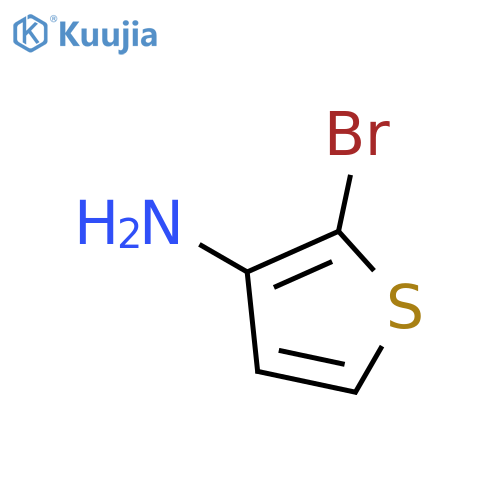 2-Bromothiophen-3-amine structure