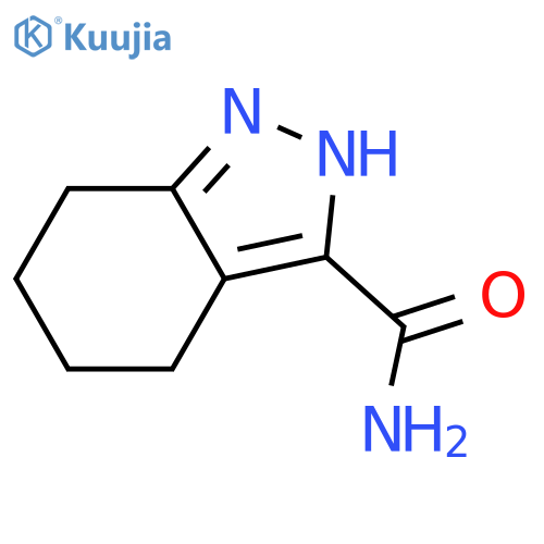 4,5,6,7-Tetrahydro-1H-indazole-3-carboxamide structure