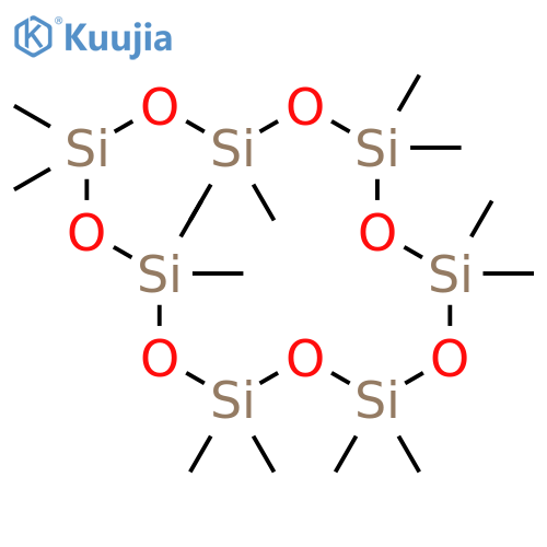 Tetradecamethylcycloheptasiloxane structure