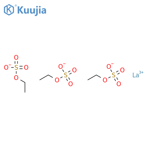 LANTHANUM ETHYLSULFATE structure