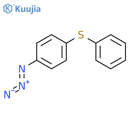 Benzene, 1-azido-4-(phenylthio)- structure