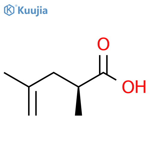 (2S)-2,4-Dimethyl-4-pentenoic Acid structure