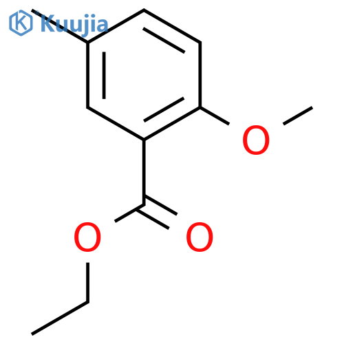 Ethyl 2-methoxy-5-methylbenzoate structure