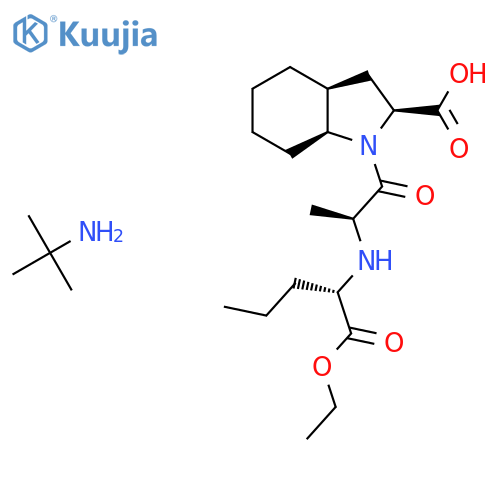 Perindopril erbumine structure