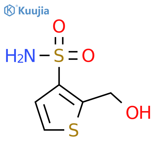 2-(Hydroxymethyl)thiophene-3-sulfonamide structure