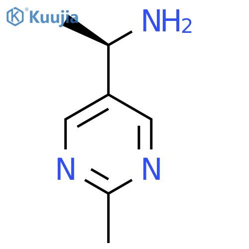 (R)-1-(2-methylpyrimidin-5-yl)ethanamine structure