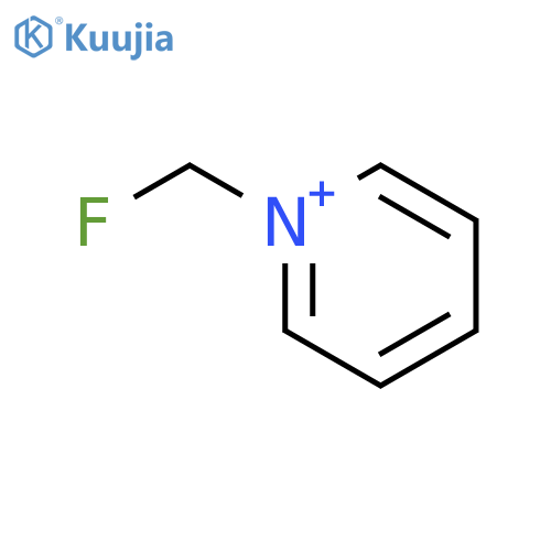 Pyridinium, 1-(fluoromethyl)- structure