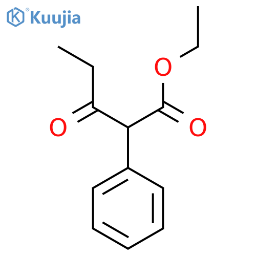Ethyl 2-phenyl-3-oxopentanoate structure