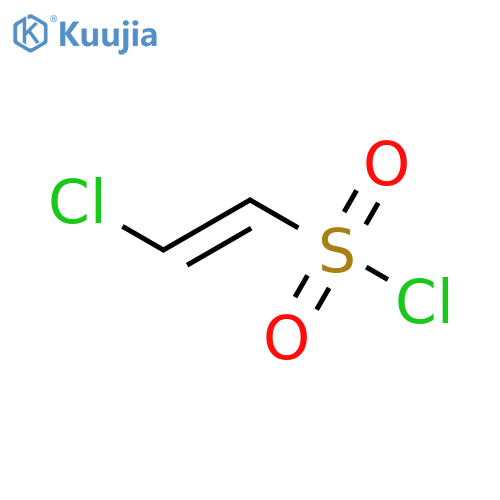 2-chloroethene-1-sulfonyl chloride structure