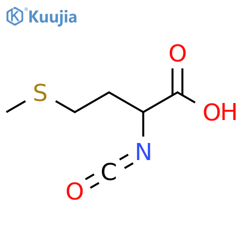 2-isocyanato-4-(methylsulfanyl)butanoic acid structure