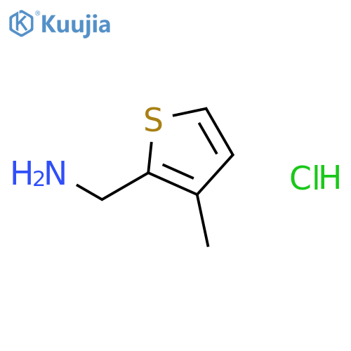 (3-Methyl-2-thienyl)methylamine Hydrochloride structure