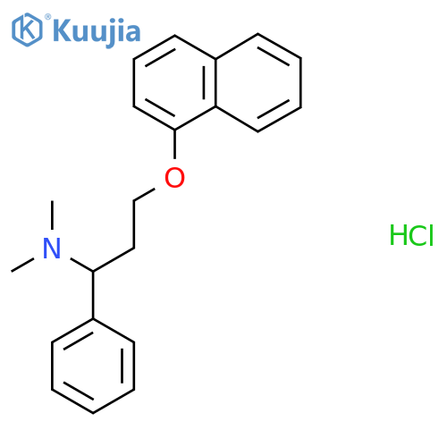 DL-Dapoxetine Hydrochloride structure